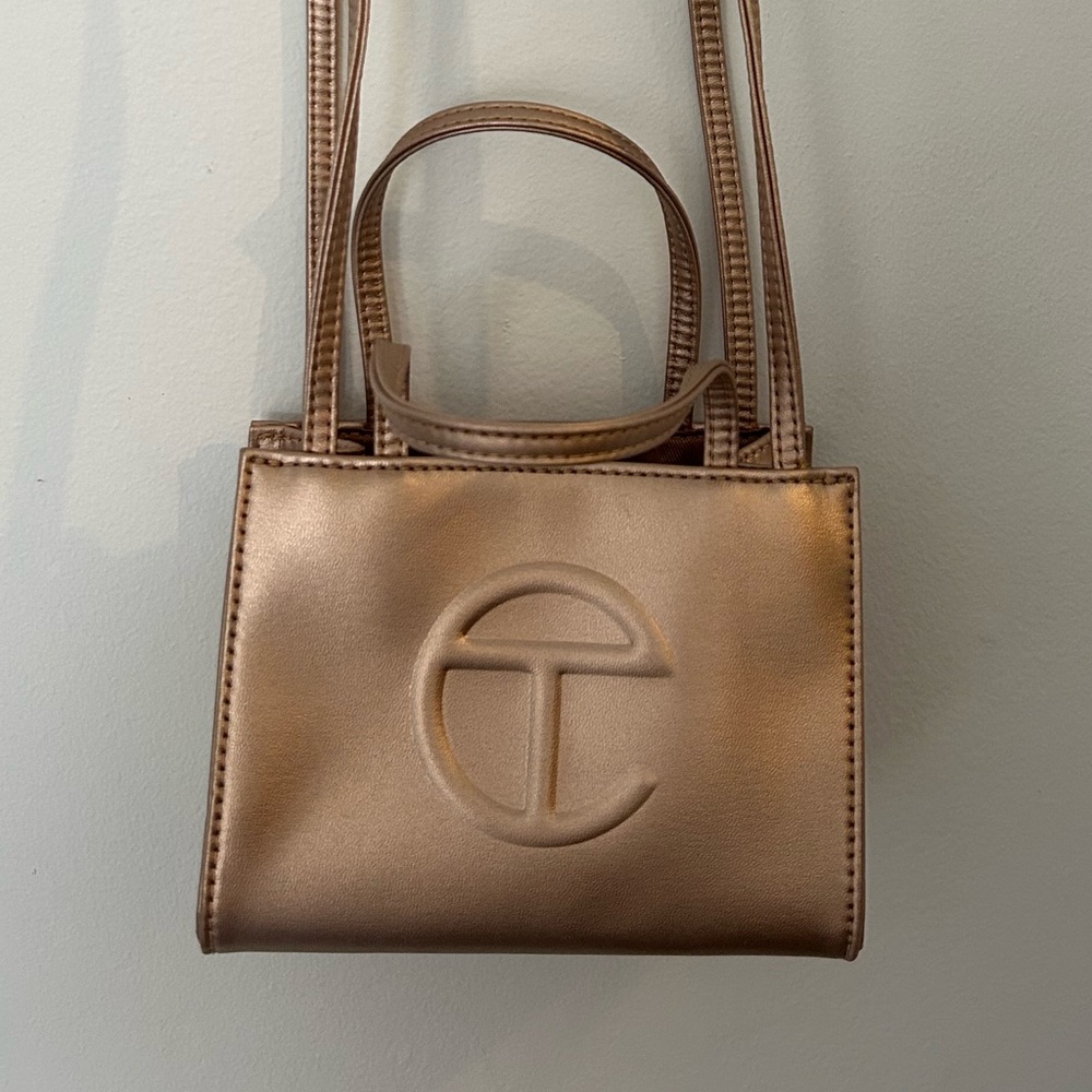 Telfar Small Copper Shopping Bag